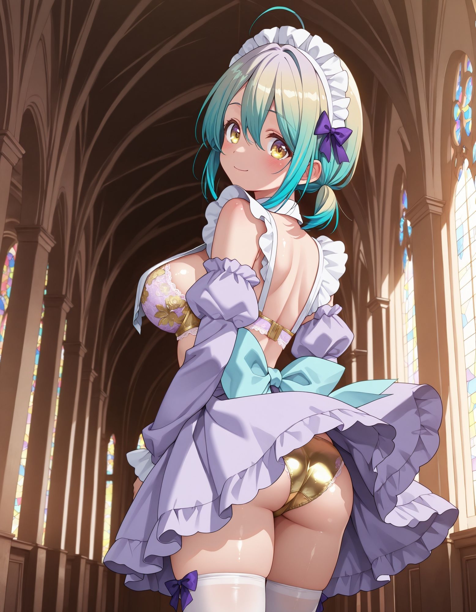 魔法少女のパンチラ4 サンプル2ページ目