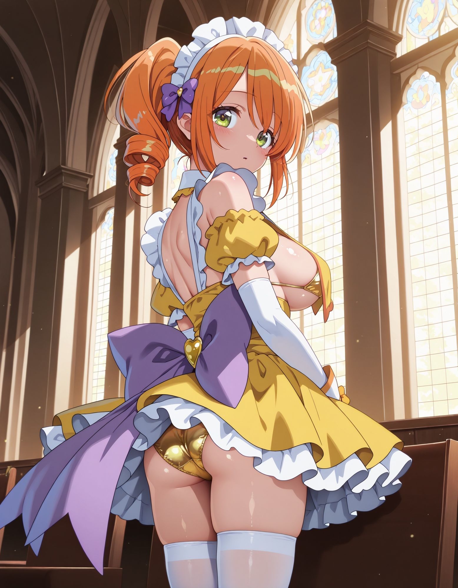 魔法少女のパンチラ4 サンプル4ページ目