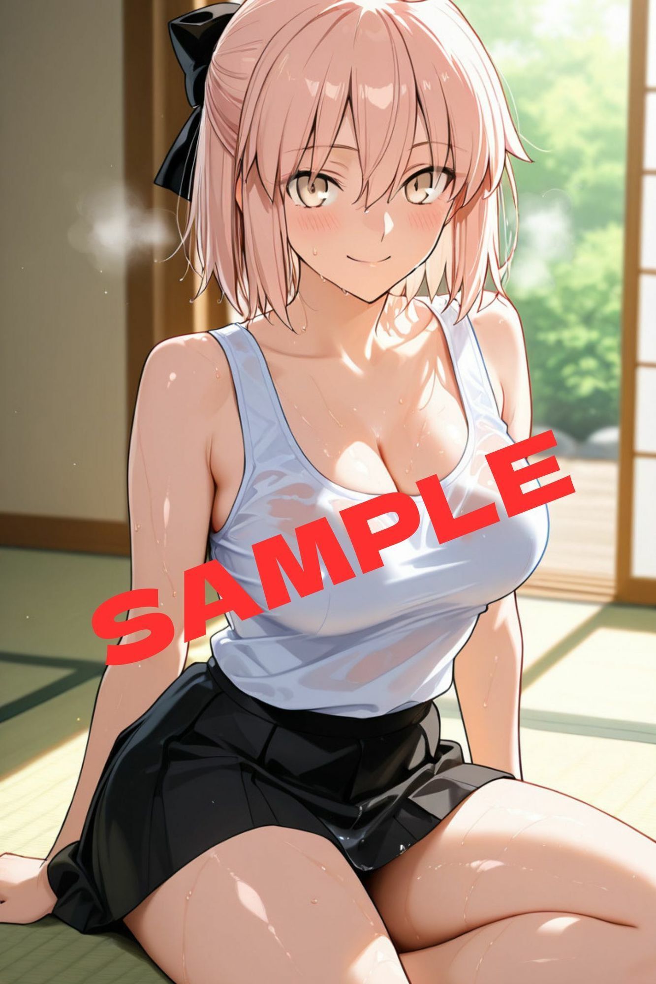 日本サー○ァント真夏の汗だくS○X サンプル3ページ目