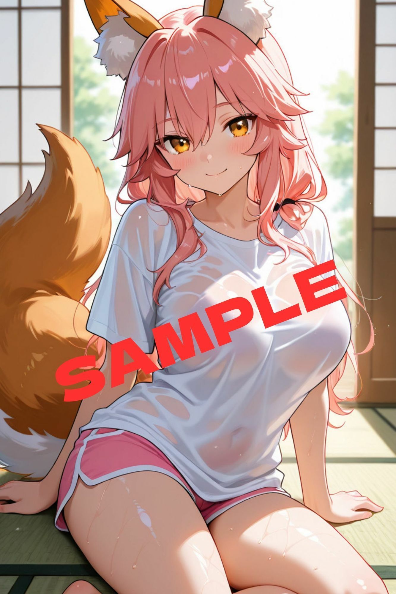 日本サー○ァント真夏の汗だくS○X サンプル5ページ目