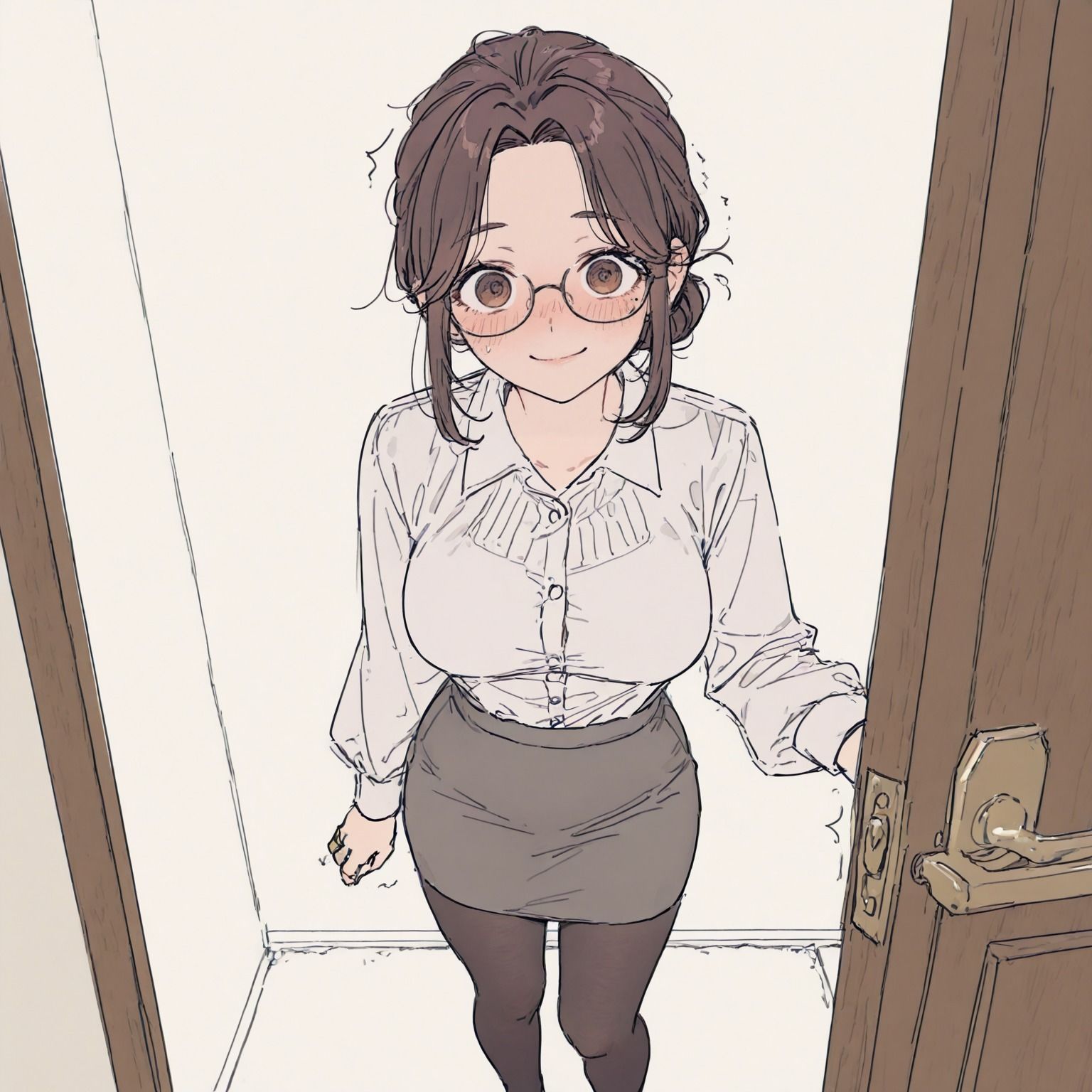 地味で貞淑な隣の人妻が尻穴で堕ちるまで サンプル1ページ目