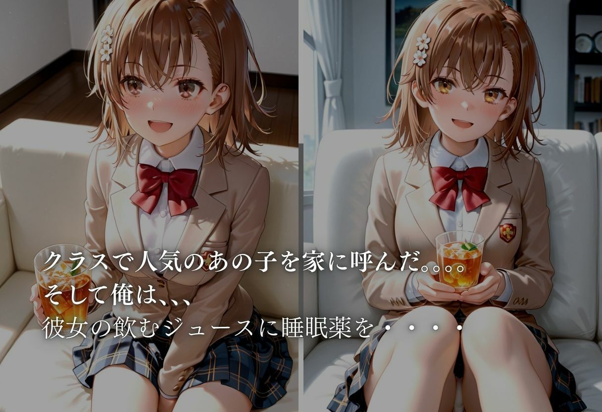 眠らせてハメまくる  御坂美琴編 サンプル1ページ目