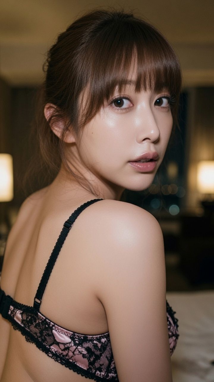 【AI生成】IMAGE VIDEO ＆ AI写真集 Vol.3 桜井美咲 ヨガインストラクター/同級生 「甘く切ない、同窓会の夜明け」 サンプル7ページ目