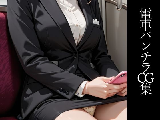 電車対面パンチラCG集 サンプル1ページ目