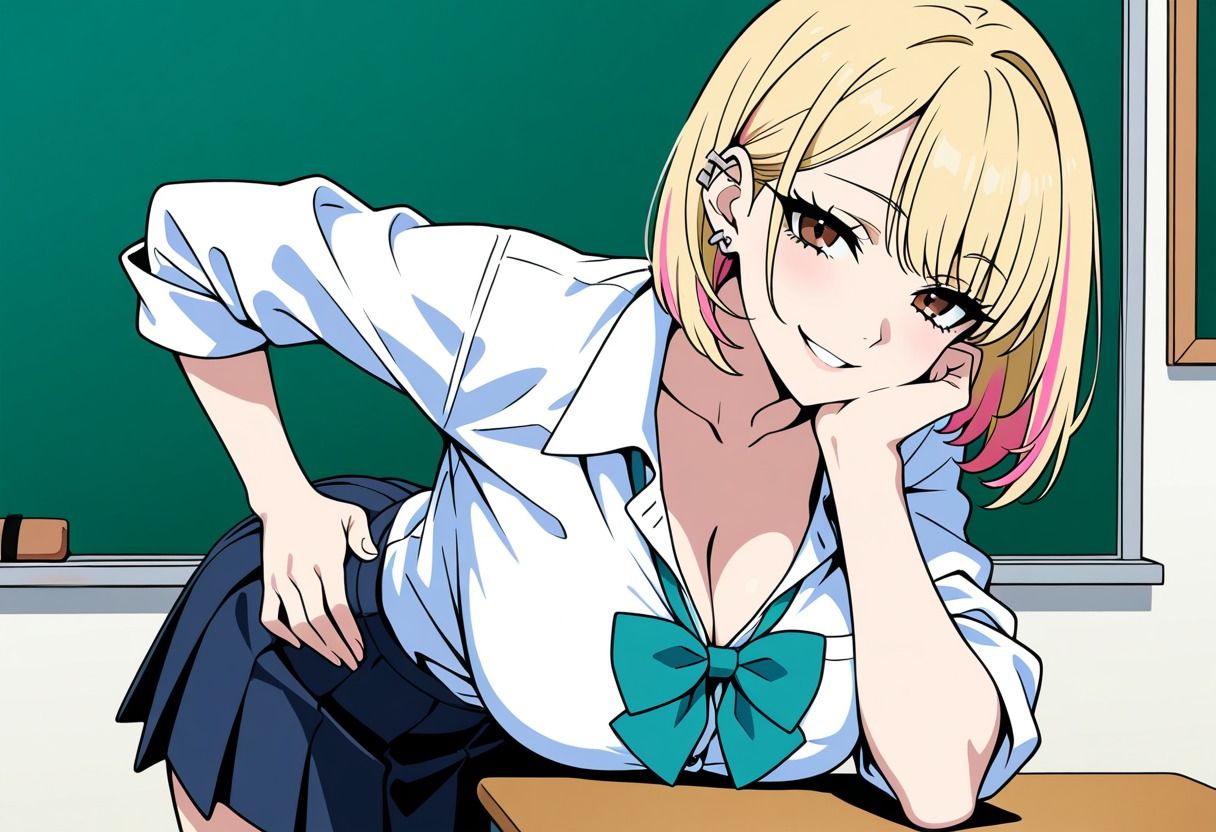制服ギャルと中出しセックス サンプル1ページ目