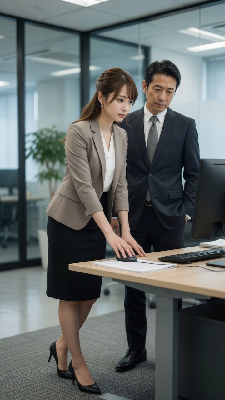 オフィスの気になる女性に無許可でかぶりつき放題 サンプル4ページ目