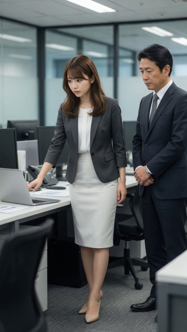 オフィスの気になる女性に無許可でかぶりつき放題 サンプル6ページ目