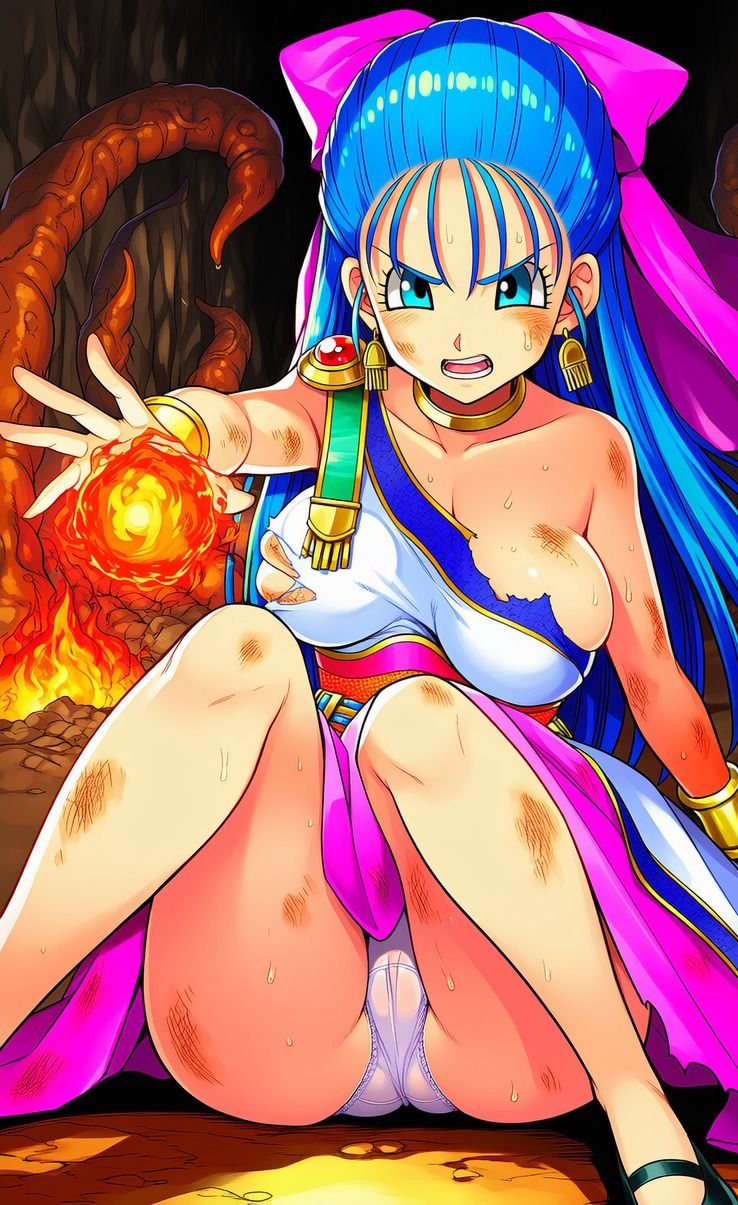 フローラ vs ぬるぬる触手【苗床編】 サンプル4ページ目