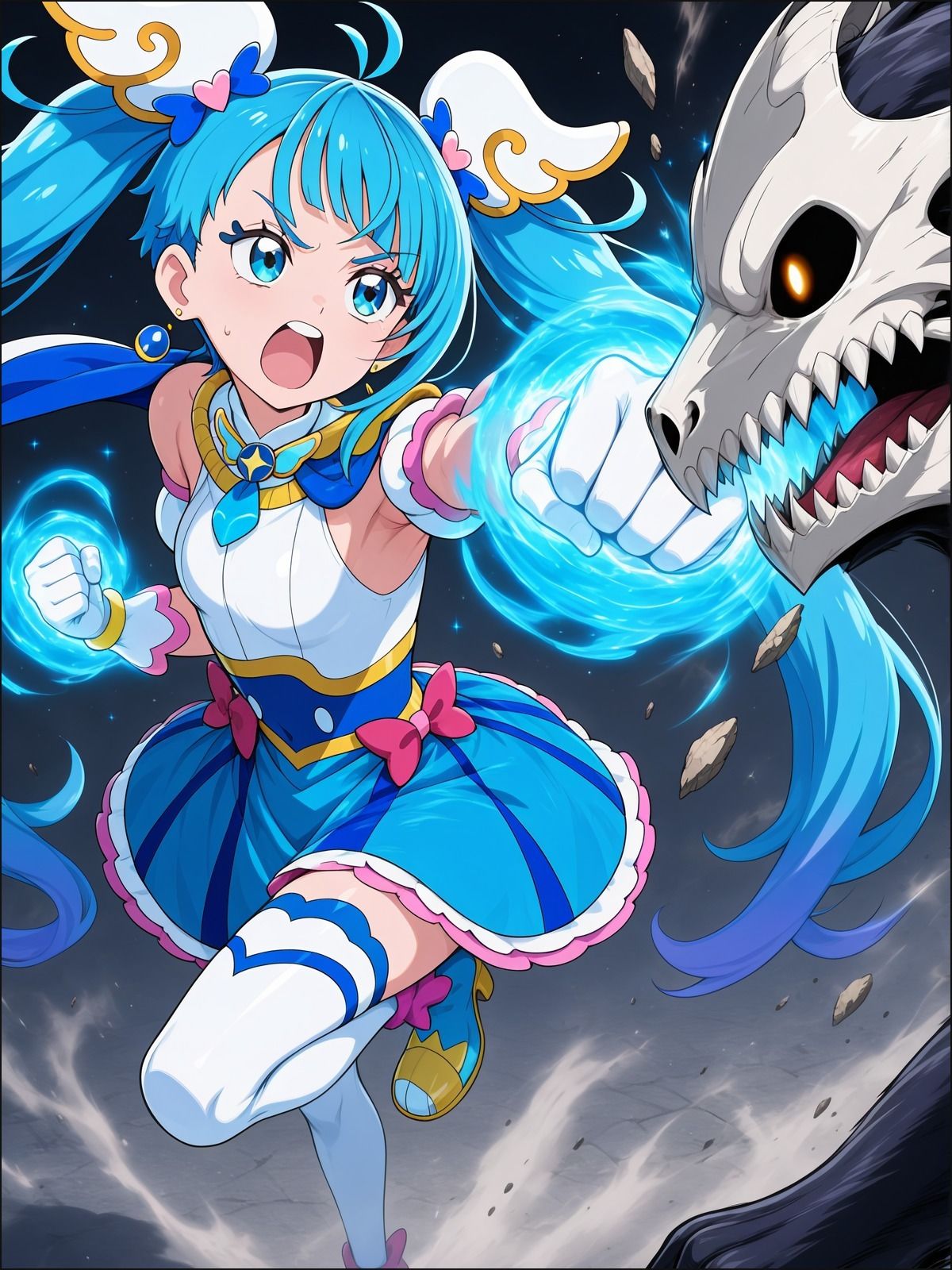蒼翼敗北 サンプル3ページ目