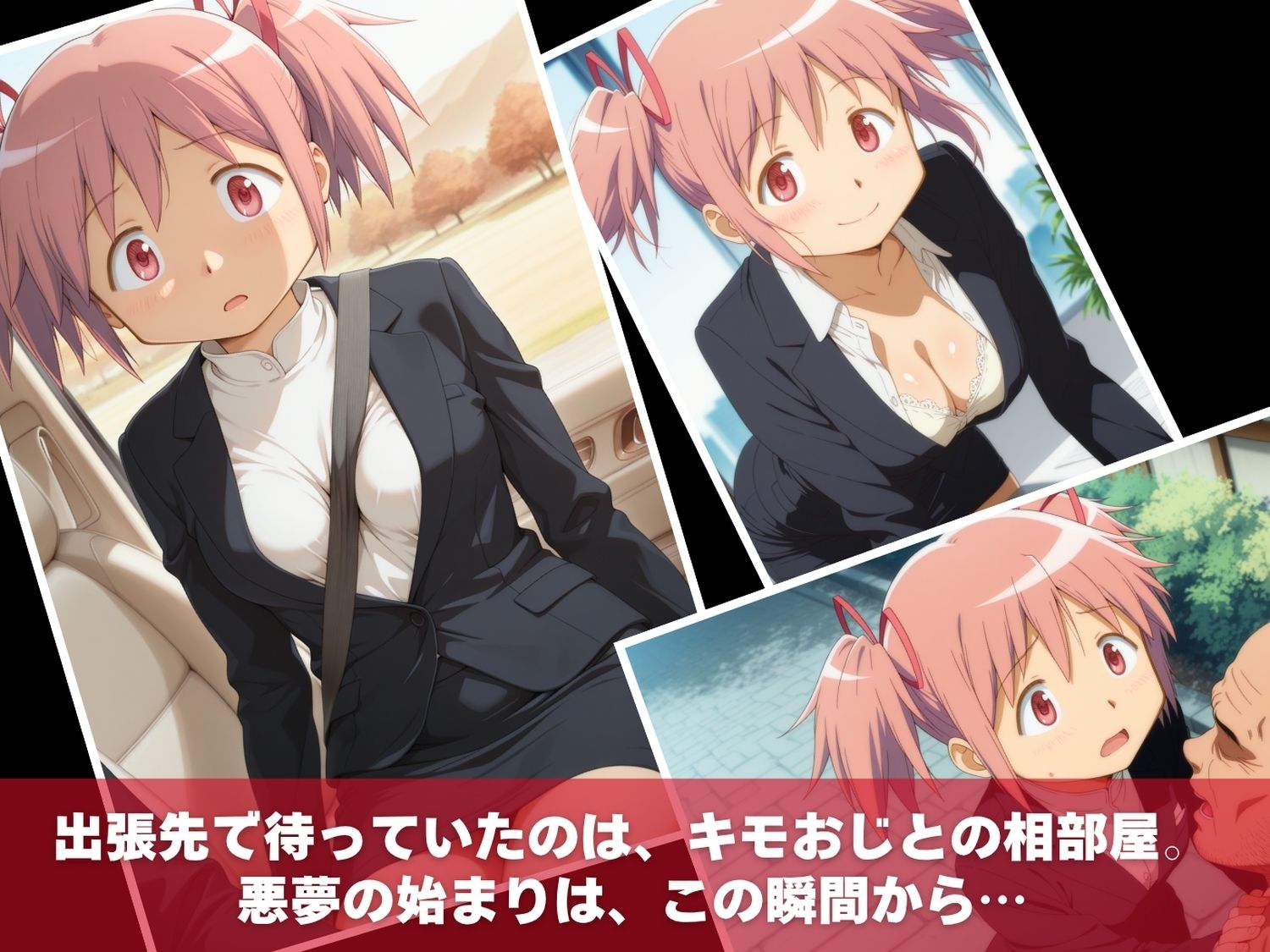 キモおじ温泉地獄 魔●少女まどか★マギカ編 サンプル1ページ目