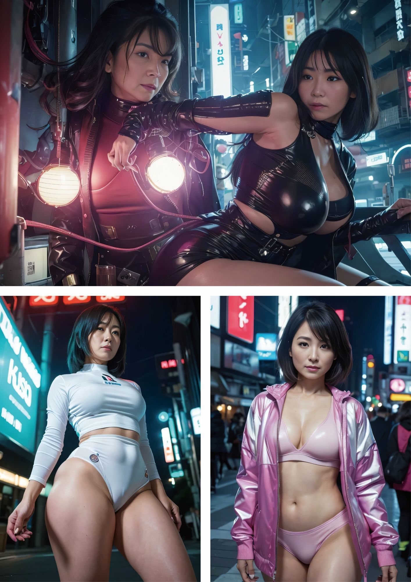 サイバーパンク熟女 サンプル6ページ目
