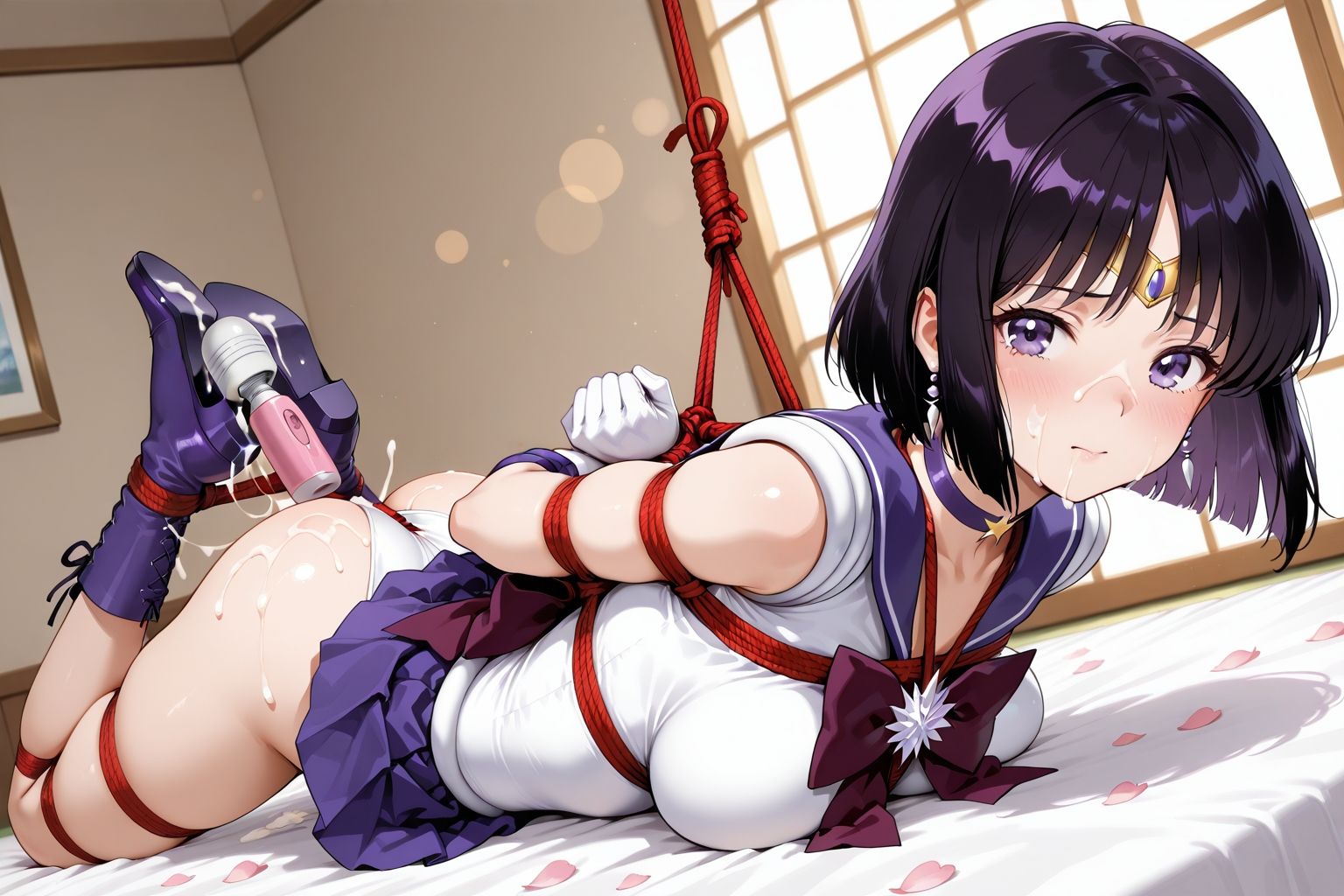夢見る乙女の調教コレクション12〜美少女戦士〇ーラームーン風9・土萠〇たる風・緊縛編 サンプル6ページ目