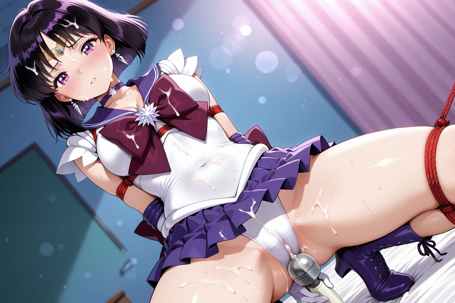 夢見る乙女の調教コレクション12〜美少女戦士〇ーラームーン風9・土萠〇たる風・緊縛編 サンプル8ページ目