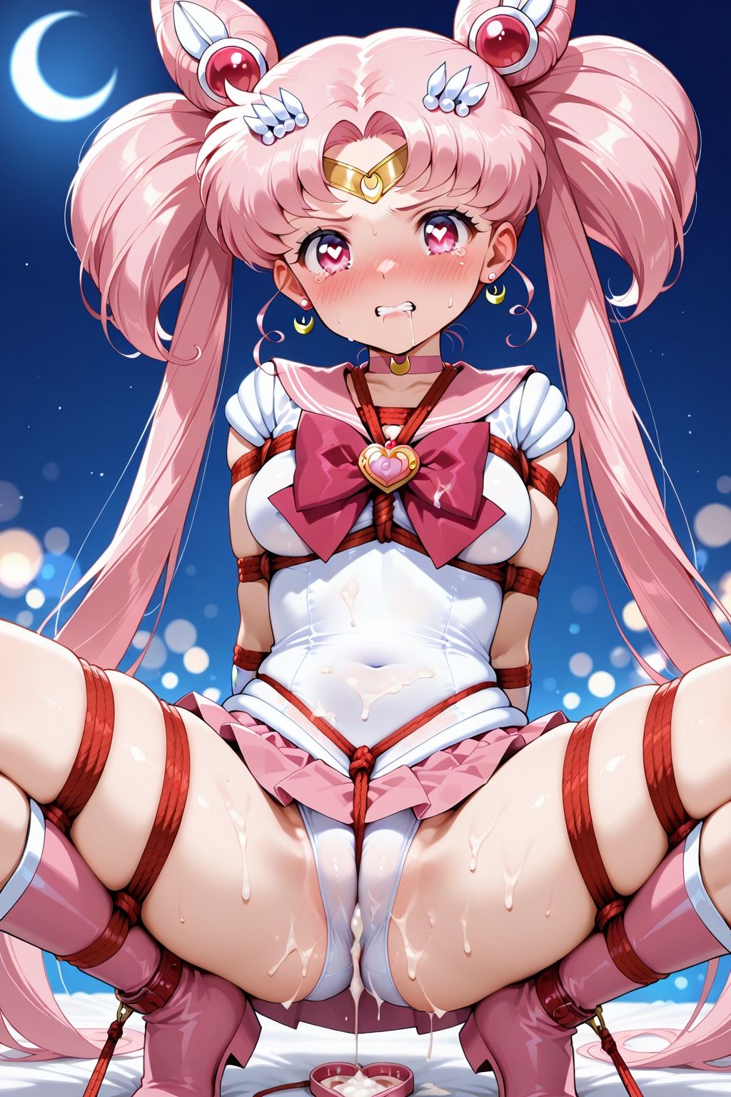 夢見る乙女の調教コレクション13〜美少女戦士〇ーラームーン風10・ちび〇さ風・緊縛編 サンプル4ページ目