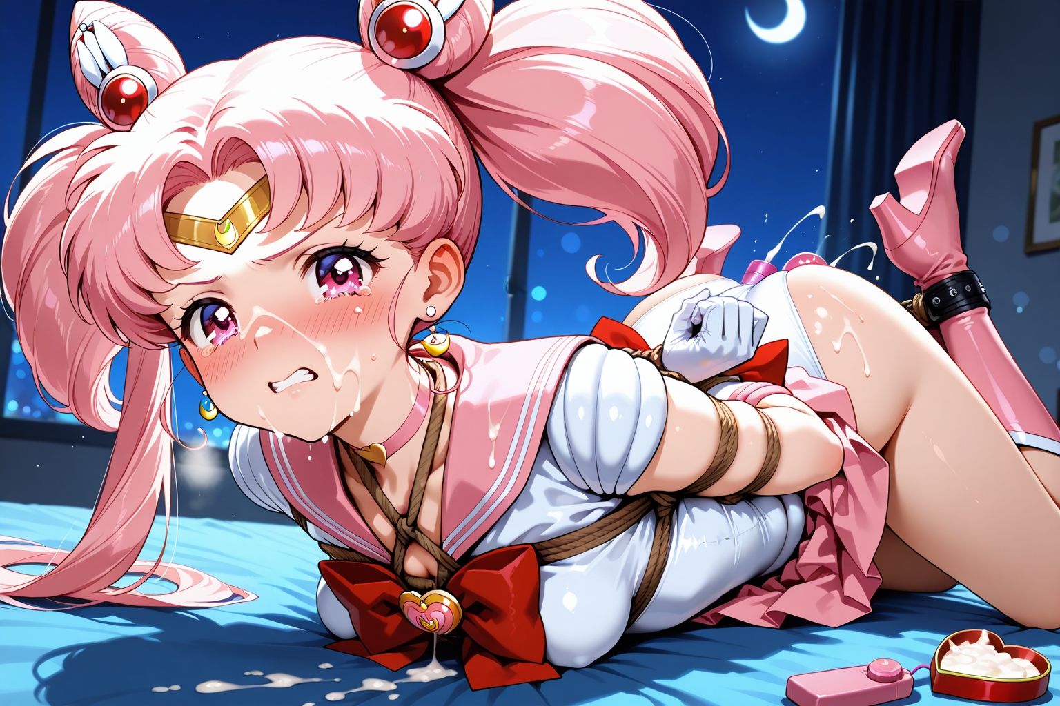 夢見る乙女の調教コレクション13〜美少女戦士〇ーラームーン風10・ちび〇さ風・緊縛編 サンプル8ページ目
