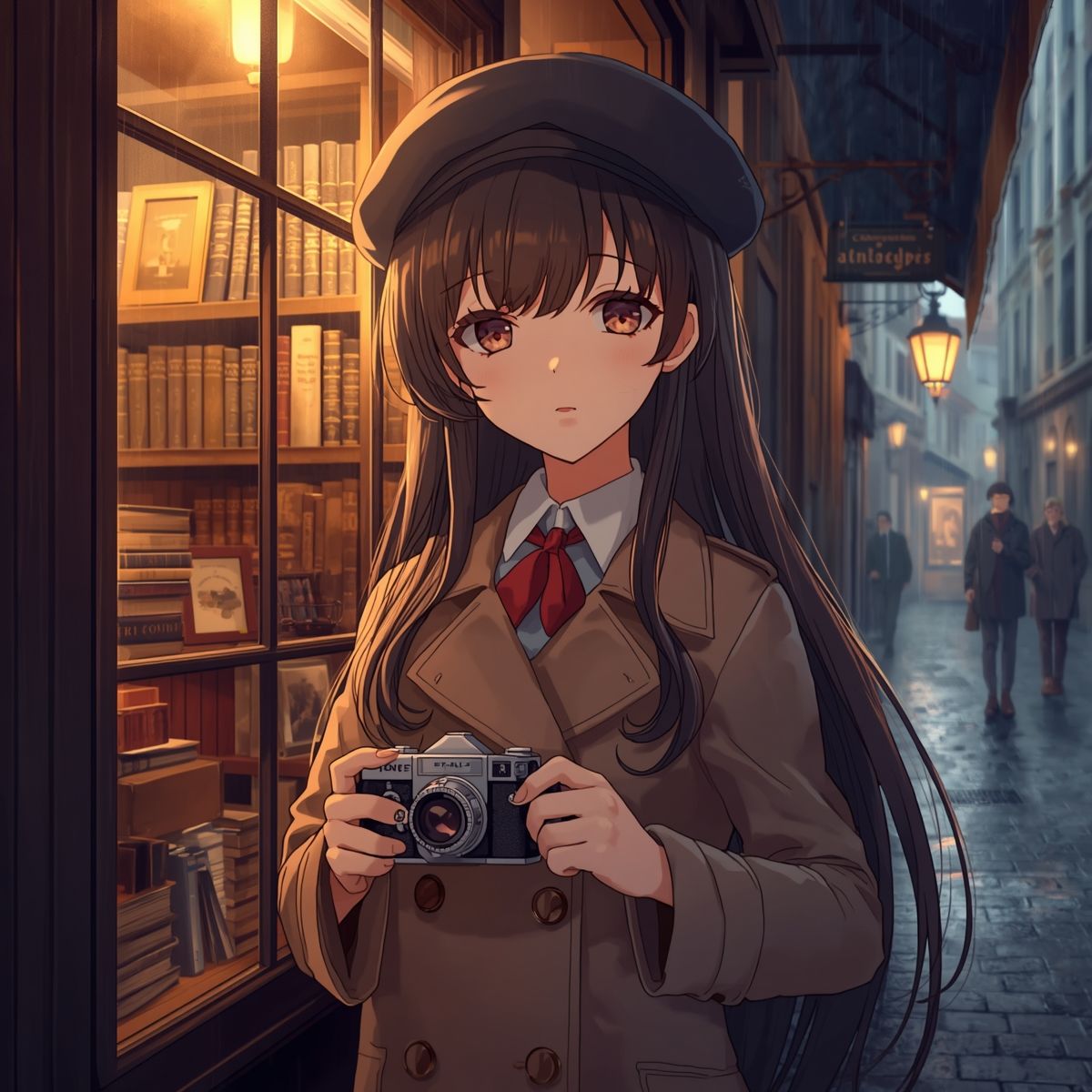 NOSTALGIA II - 硝子越しのソワレと密やかな書架 - サンプル1ページ目
