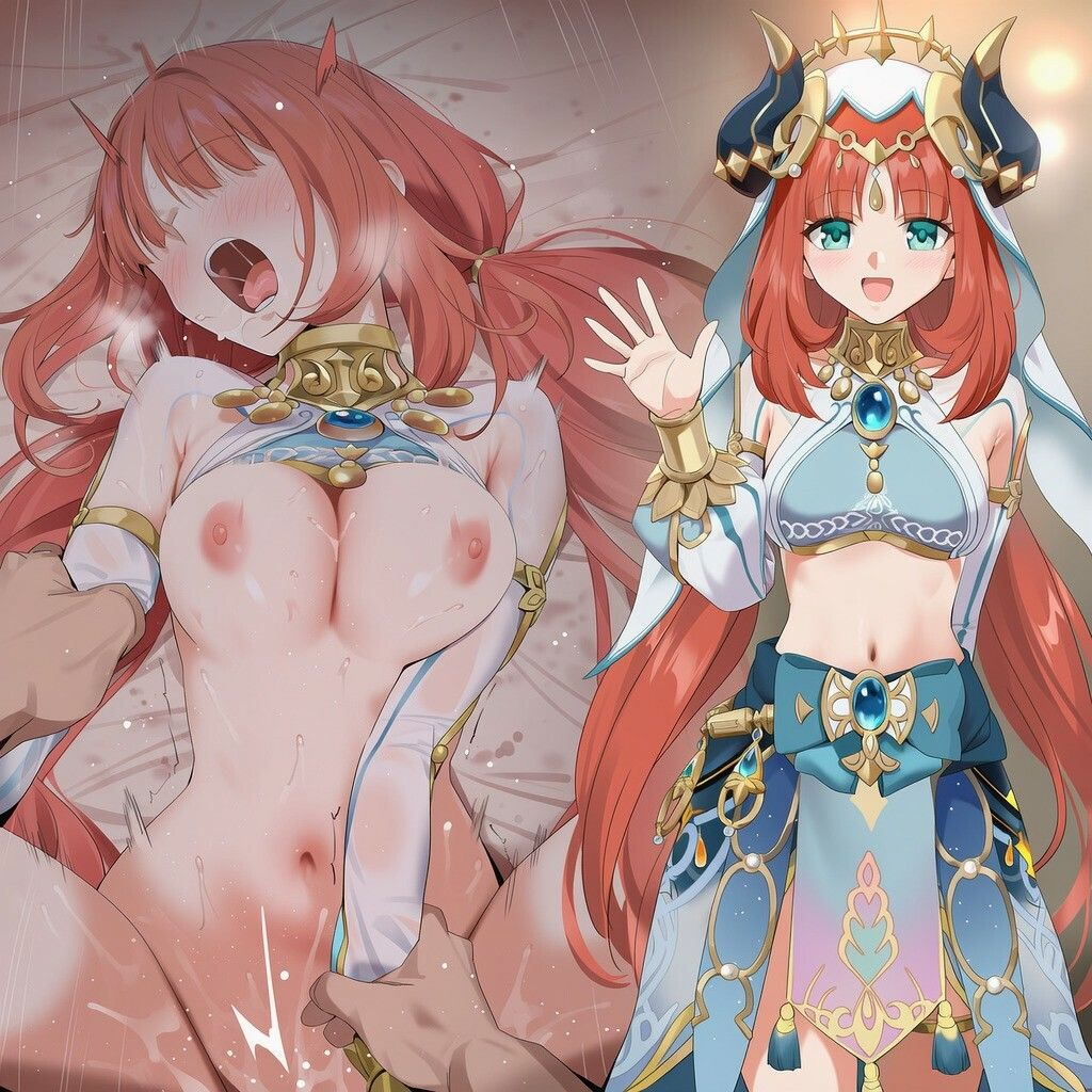 原神  ニィ〇ウのエチエチな姿！ サンプル5ページ目