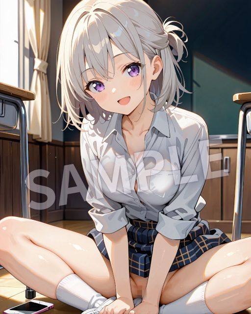 Newパンチラ図鑑 しおん サンプル6ページ目