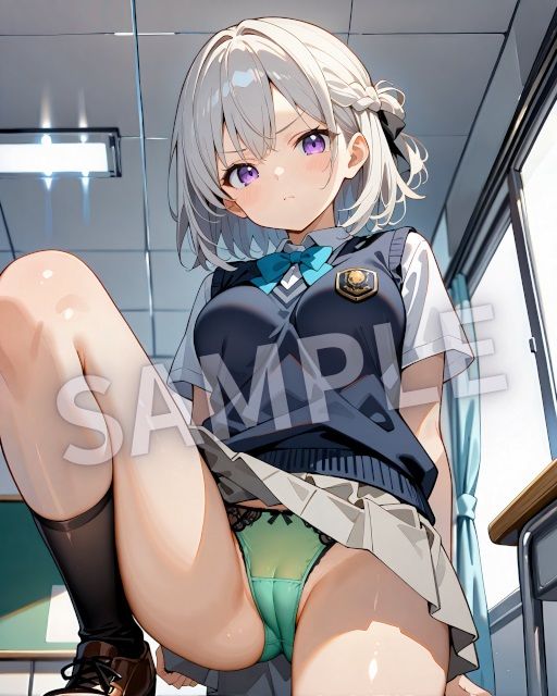 Newパンチラ図鑑 しおん サンプル8ページ目