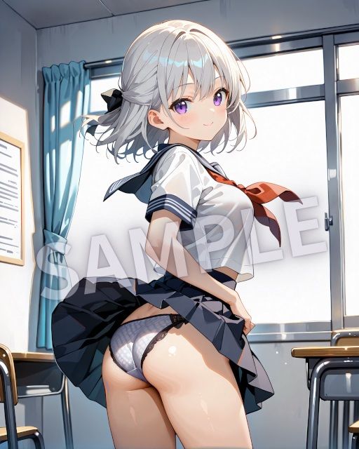 Newパンチラ図鑑 しおん サンプル9ページ目