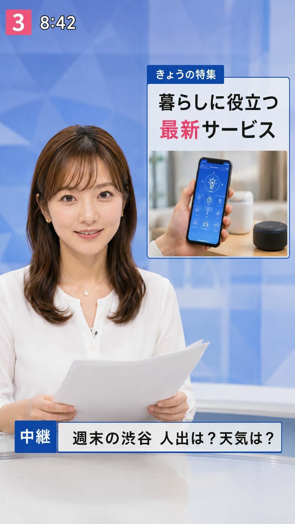 【AI動画】GGC vol.40 女子アナ編14 【ぶっかけ】 サンプル2ページ目