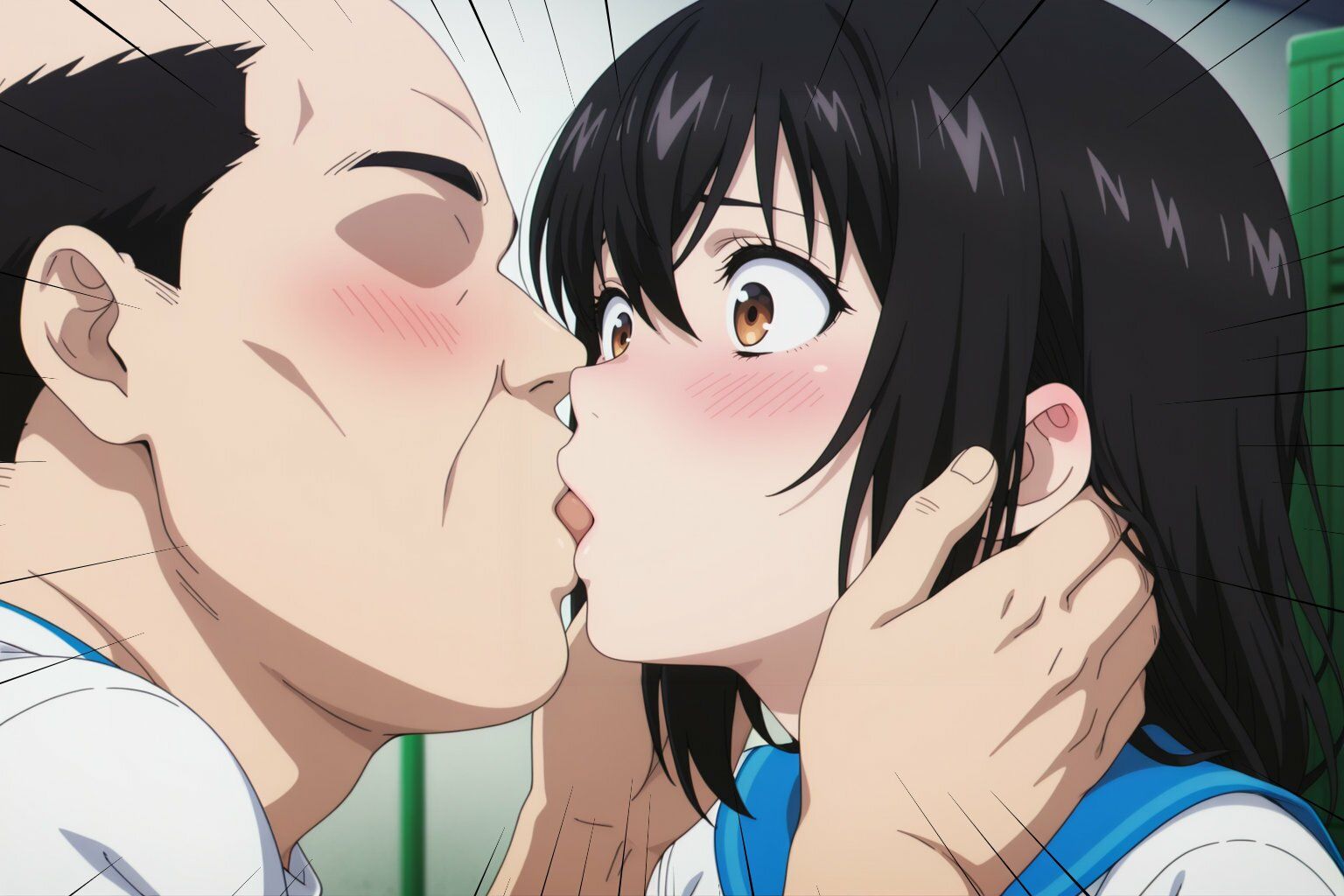 姫柊○菜 キモおじ強●種付け サンプル3ページ目