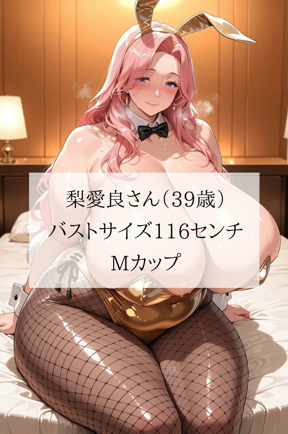 【アニメ】超乳人妻バニー濃厚フェラチオ倶楽部〜豊満おっぱいをタプタプ揺らし肉厚巨尻をふりふりしながらねっとりしゃぶる熟女ウサギ嬢〜 サンプル5ページ目