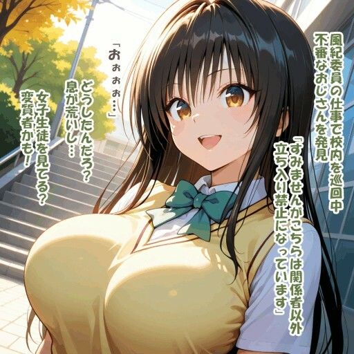 パイズリ異能力おじさん  勃起物処理係 編 サンプル1ページ目