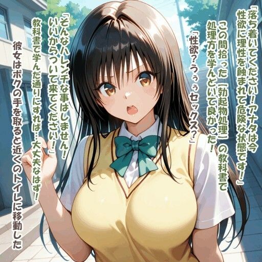 パイズリ異能力おじさん  勃起物処理係 編 サンプル3ページ目