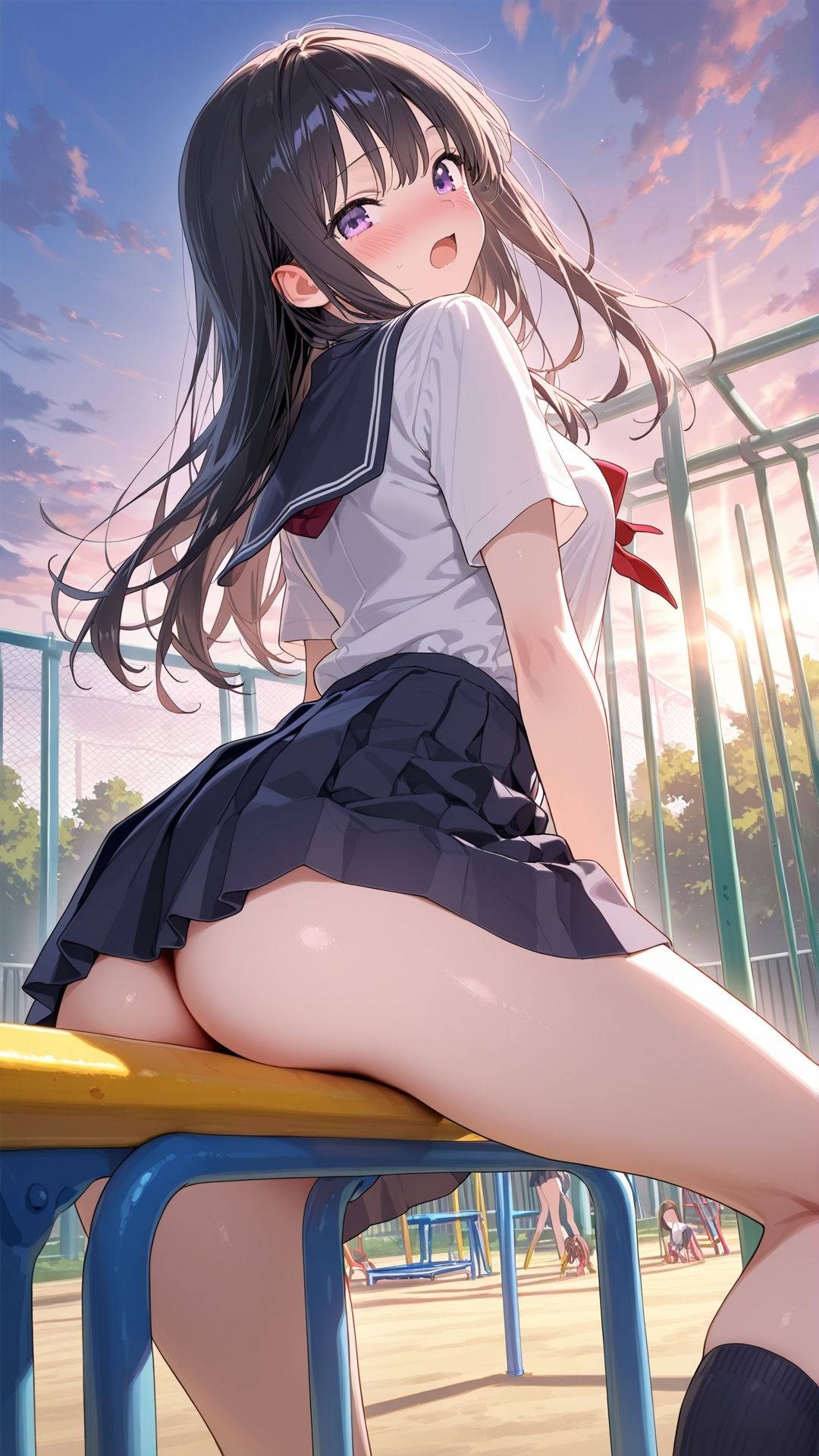 【角オナニー動画】きもちいい角を見つけちゃった女の子たち〜パート（9） サンプル2ページ目