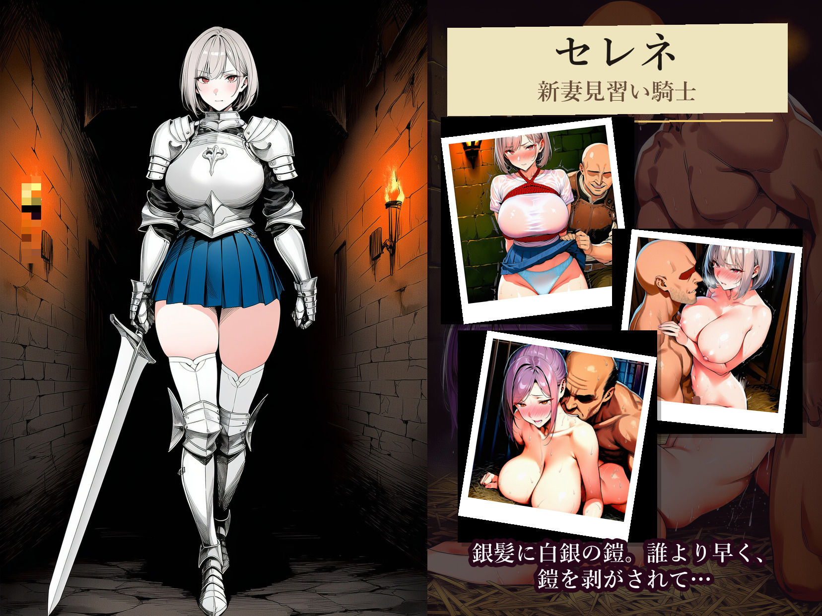人妻戦士パーティー陥落記〜巨乳人妻4人、夫の名を忘れるまで堕とされる〜 サンプル10ページ目