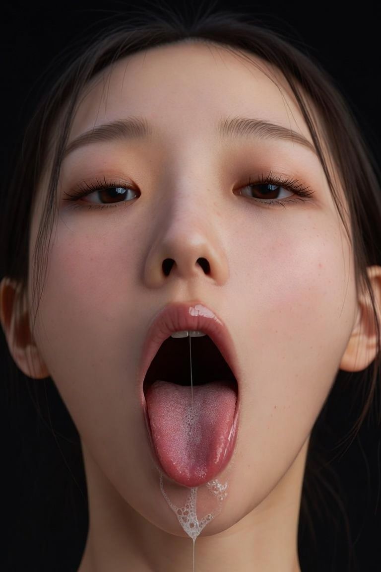 泡立ち糸引く唾液 Vol.1 画像集 サンプル6ページ目