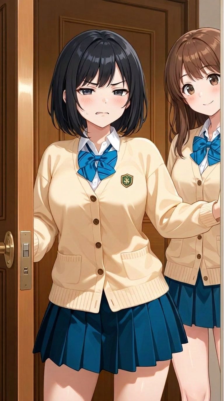 （エロなし）妹の友達がグイグイきて困る（前編後編統合版） サンプル3ページ目