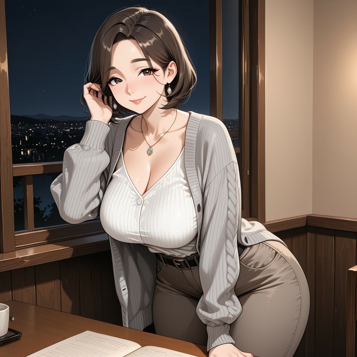 巨乳ママあへおほ快楽堕ち イラストCG集 サンプル2ページ目