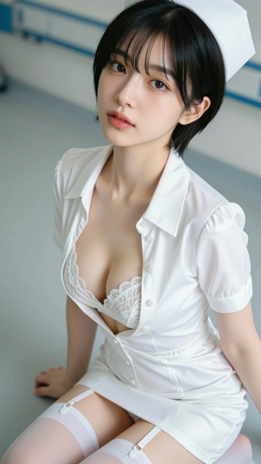 6K高画質保存版｜Elsefield Studio 0001 Nurse Collection｜ナース服コスプレ美女画像200枚セット サンプル1ページ目