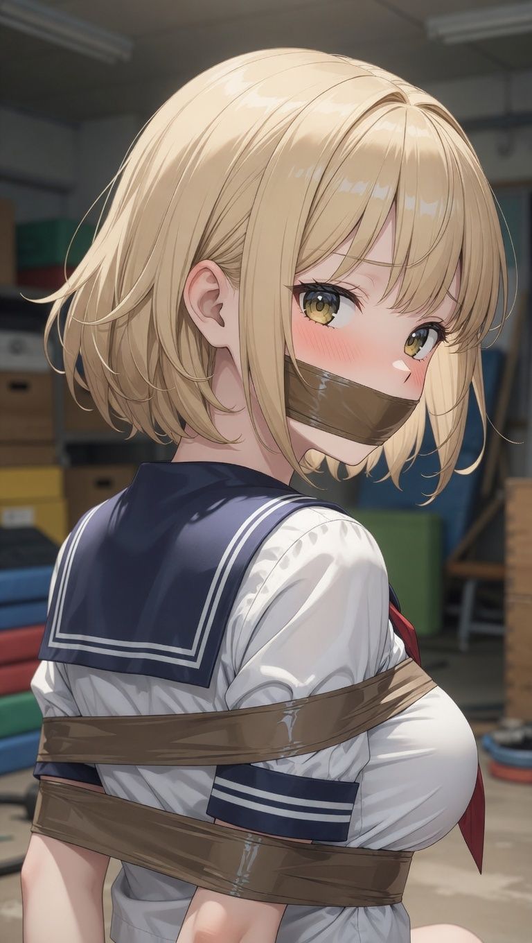 金色の緊縛姫 サンプル1ページ目
