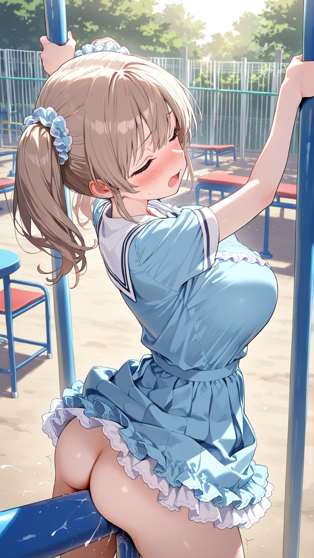 【角オナニー動画】きもちいい角を見つけちゃった女の子たち〜パート（11）お尻スペシャル サンプル6ページ目