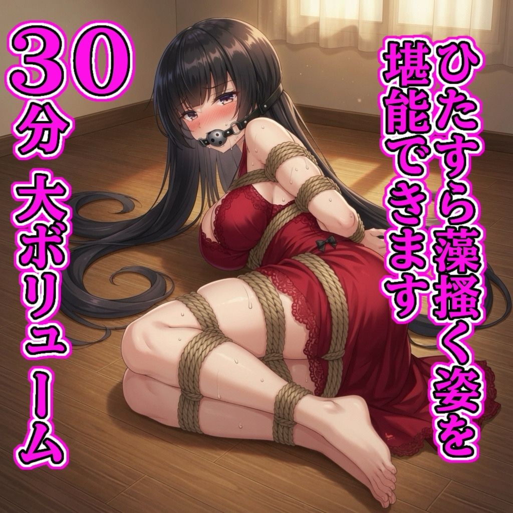 DID緊縛フェチの至宝 30分もがき動画 〜多様な猿轡と姿勢で身じろぎする少女たち サンプル4ページ目