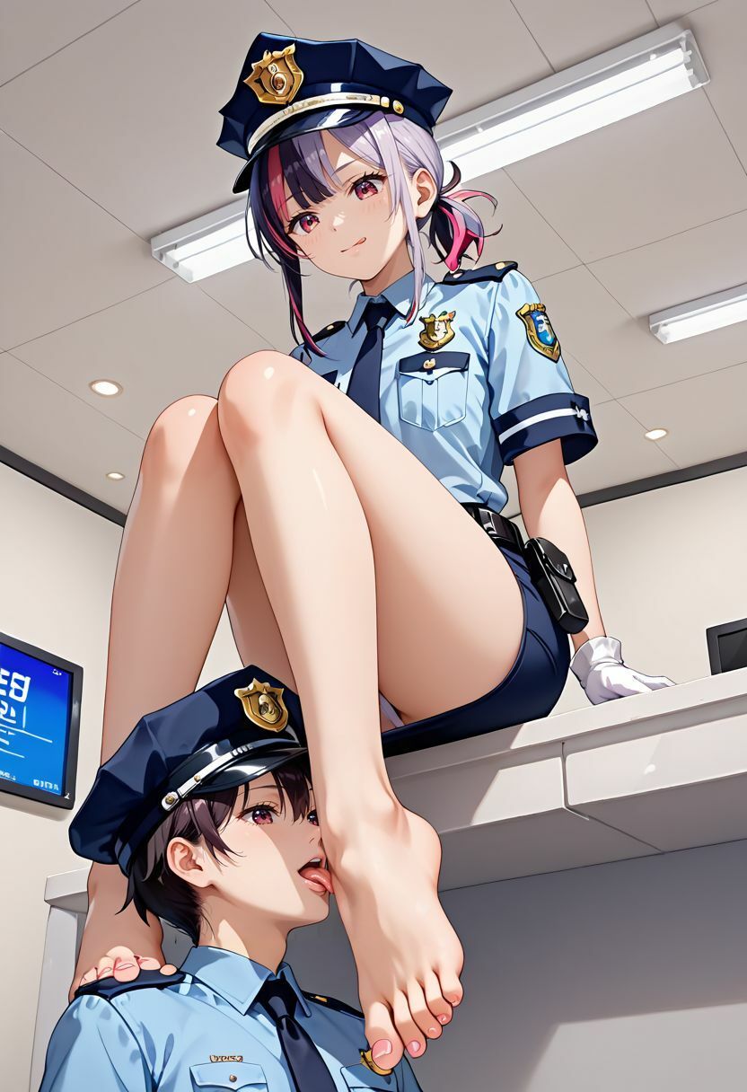 女王様と舐め犬 vol.14 M男を翻弄する女警察編 サンプル6ページ目