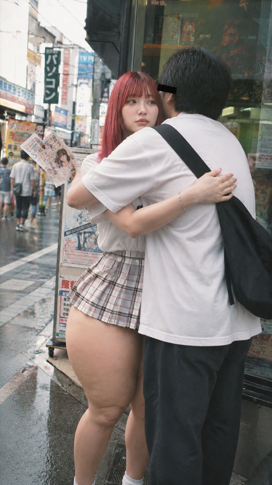 異次元AI彼女 〜街で出会った規格外の太もも〜 サンプル3ページ目