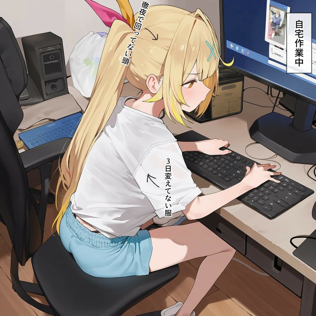 HSKW宅配姦 サンプル1ページ目