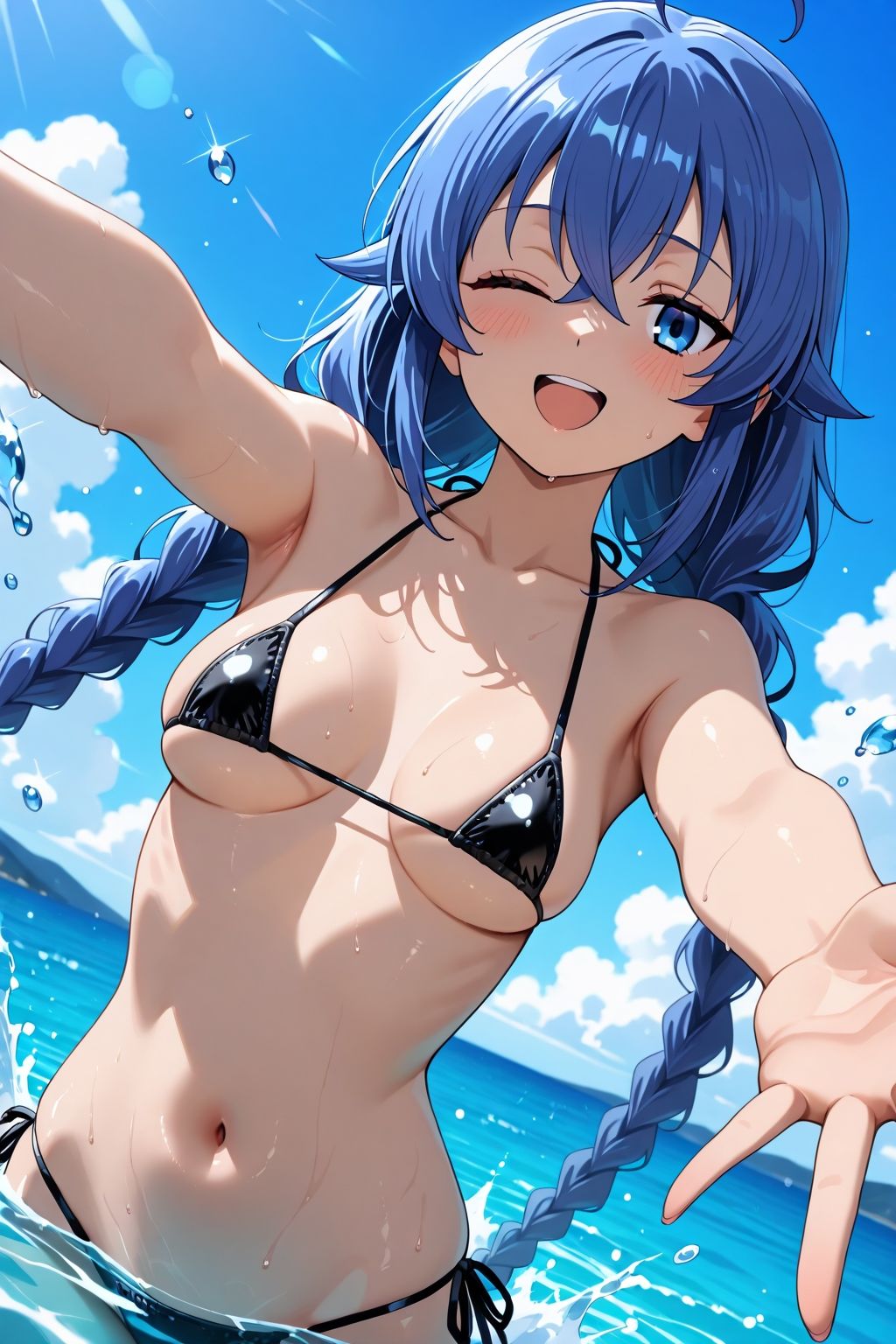 シ〇フィ・ロ〇シー・エ〇スと二人きりの夏 サンプル7ページ目