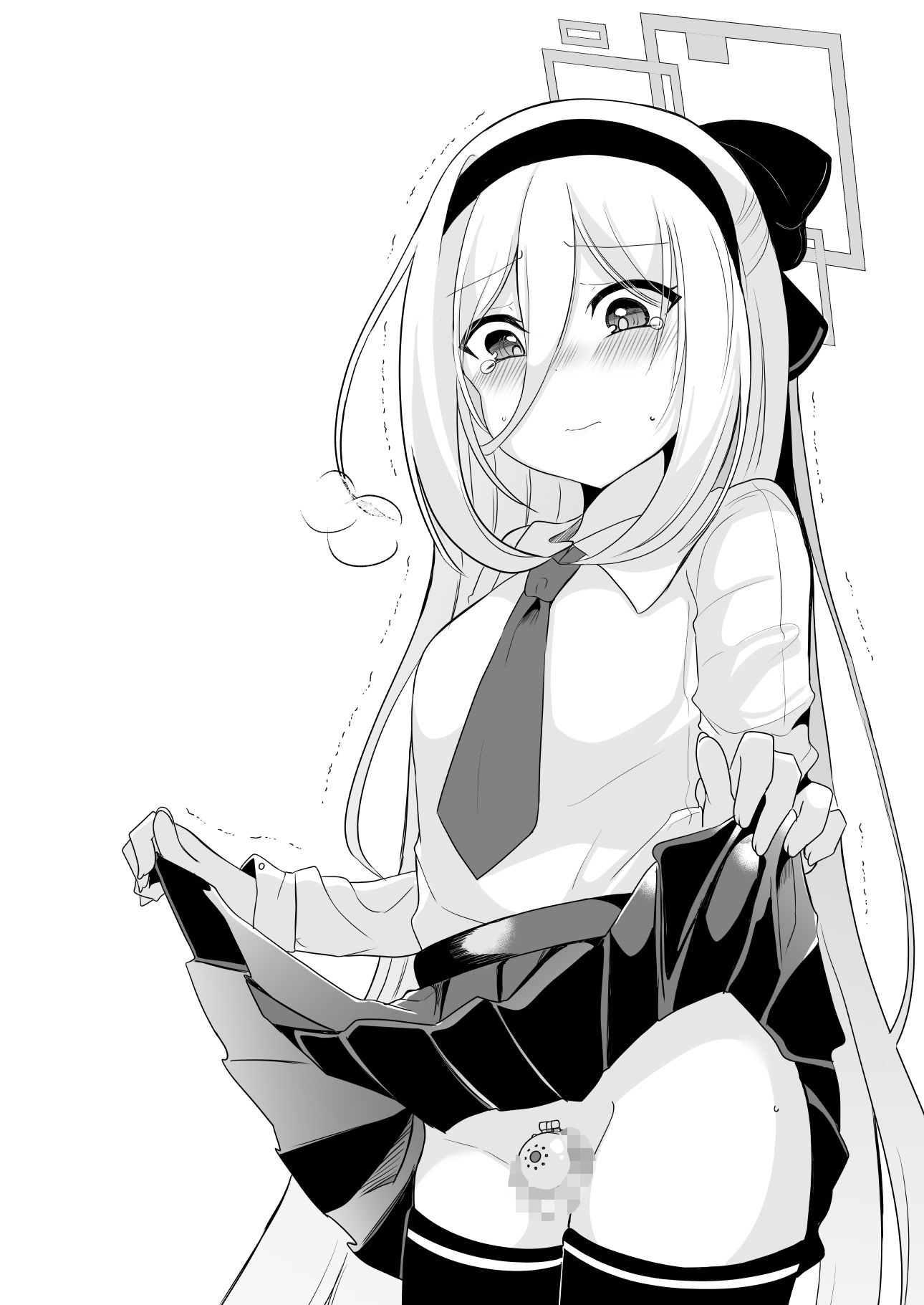 ブルアカ男の娘概念本 サンプル1ページ目