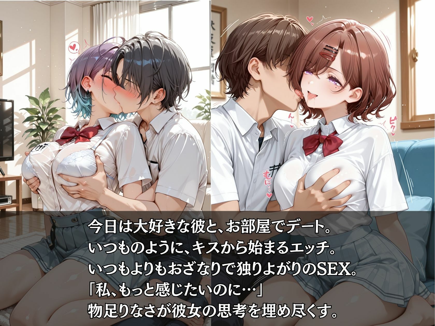 学園のヒロイン様が寝取られた件 サンプル2ページ目
