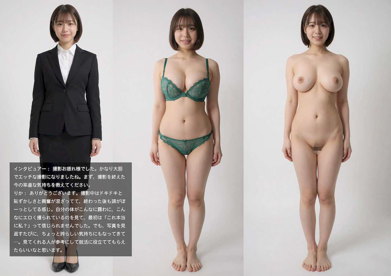 女性のための絶対に落ちない就活術【実写風AIリメイク】 サンプル8ページ目