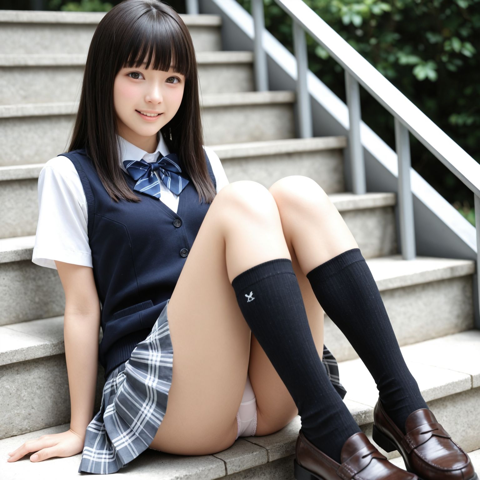 制服パンチラ part-2 サンプル1ページ目