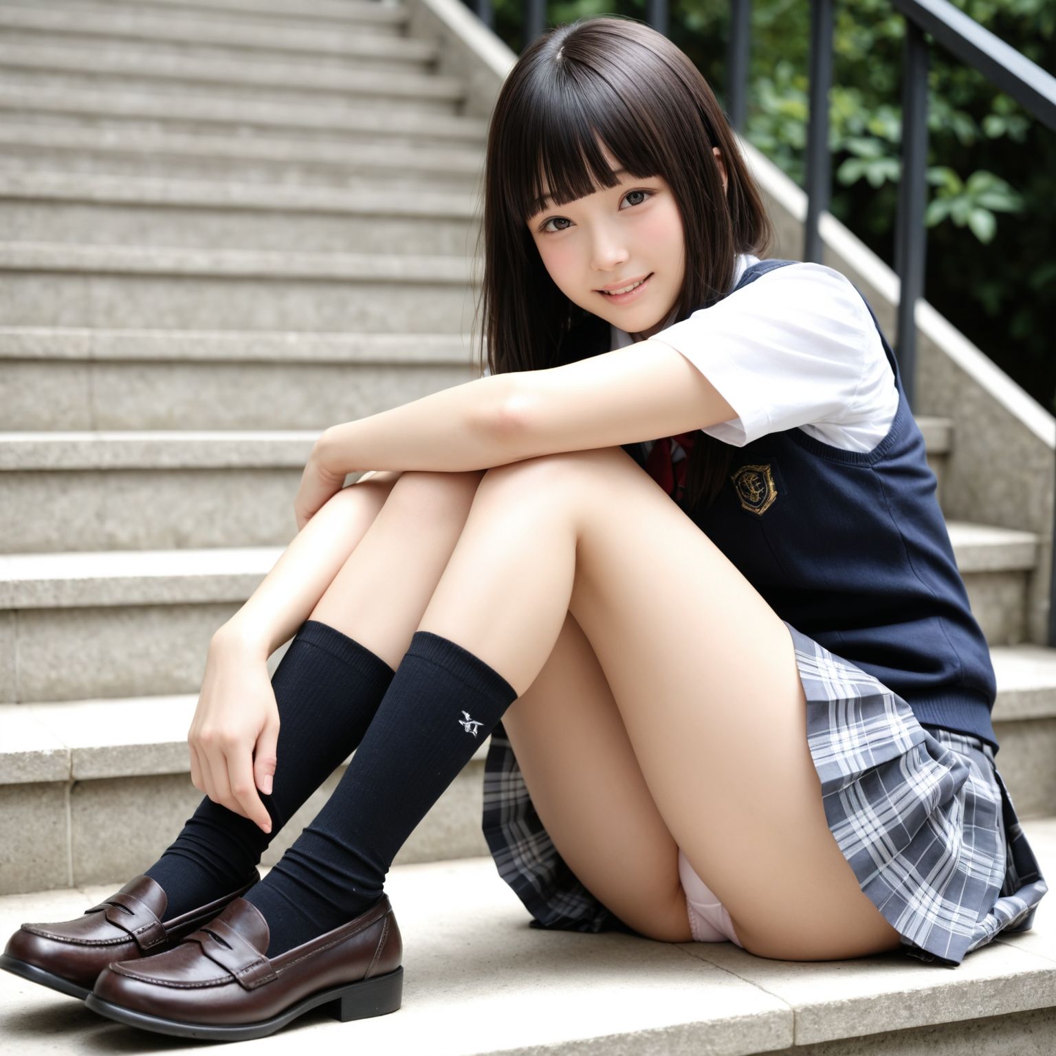 制服パンチラ part-2 サンプル2ページ目