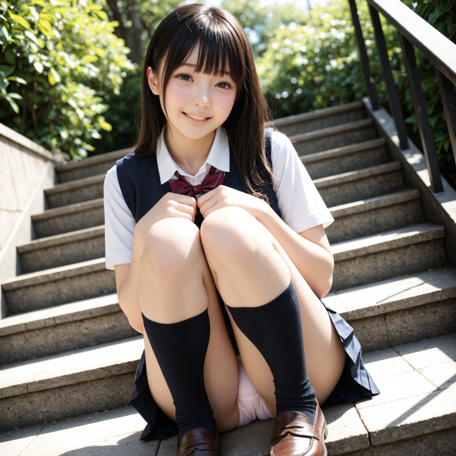 制服パンチラ part-2 サンプル4ページ目