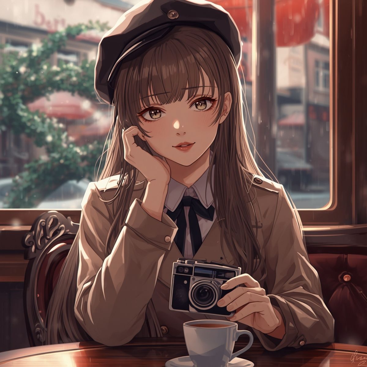 【AIイラスト集】NOSTALGIA III - 追憶のネガフィルムと夕暮れの遊園地 - サンプル3ページ目