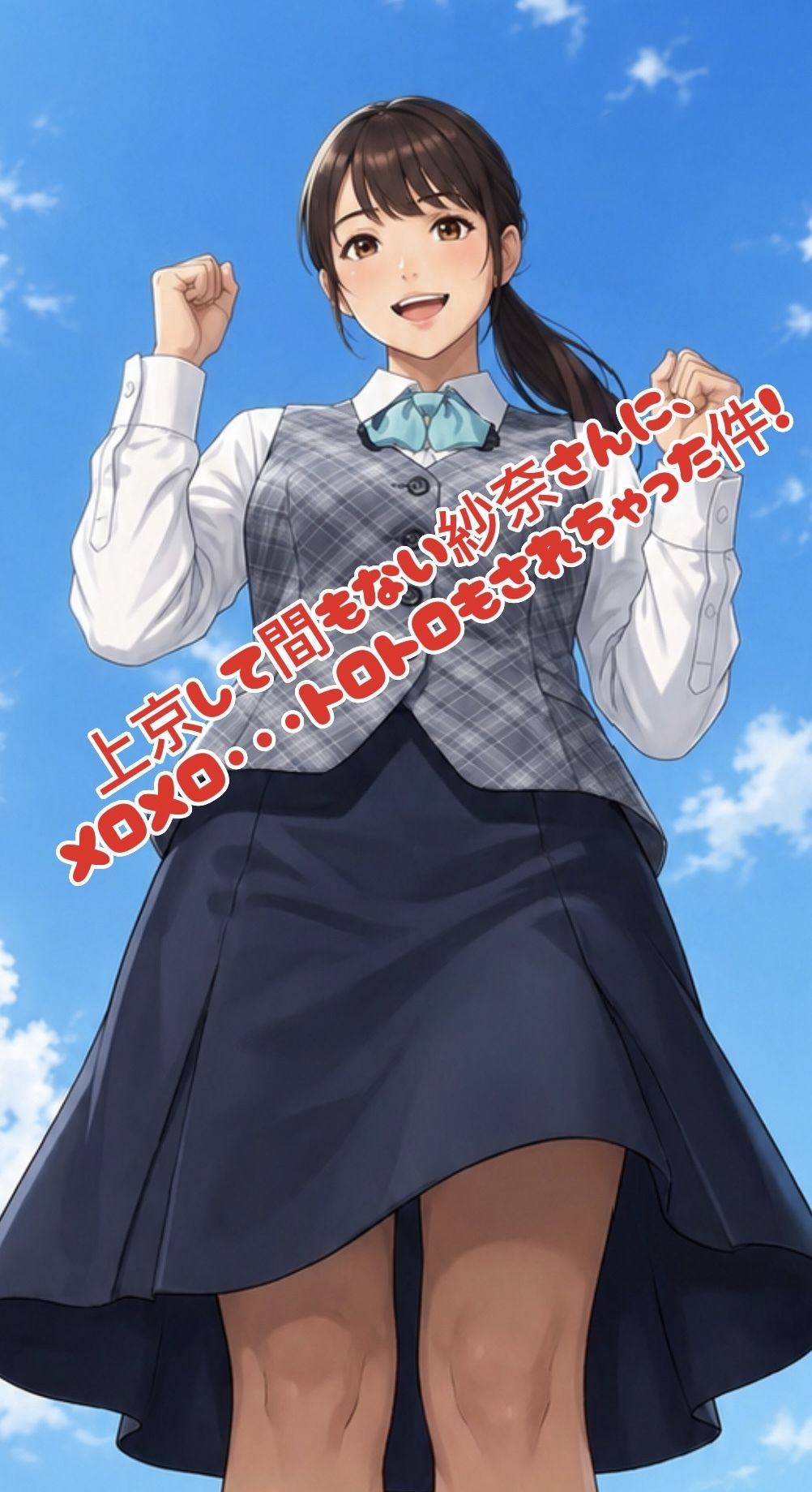 上京して間もない紗奈さんに、メロメロ・・・トロトロにされちゃった件！ サンプル1ページ目
